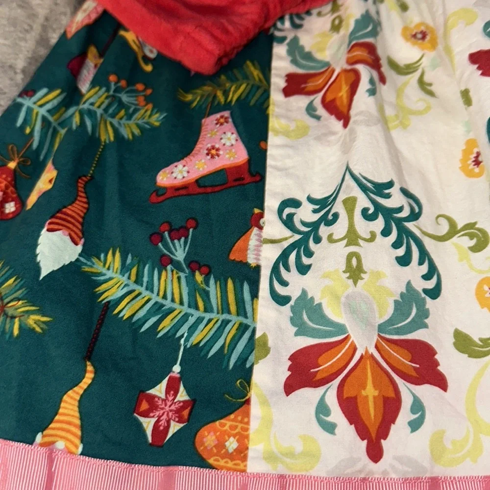 Matilda Jane Happy Holly Daze Christmas Dress size 6 - Picture 4 of 5